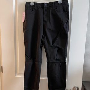 Wild Fable Women’s Black Ripped Jeans Size 16